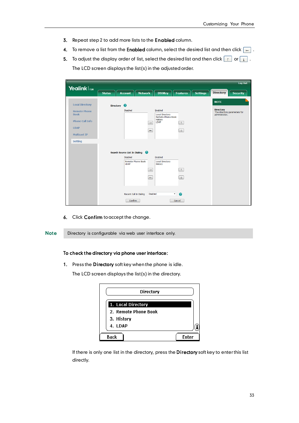 Yealink SIP-T28P User Manual | Page 45 / 158