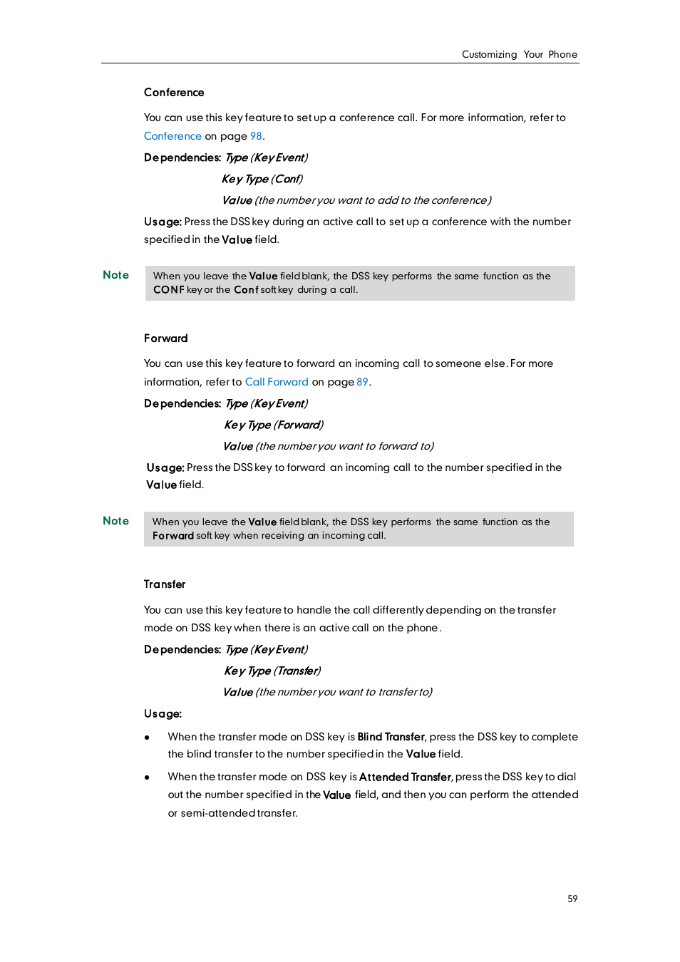 Yealink SIP-T28P User Manual | Page 71 / 158