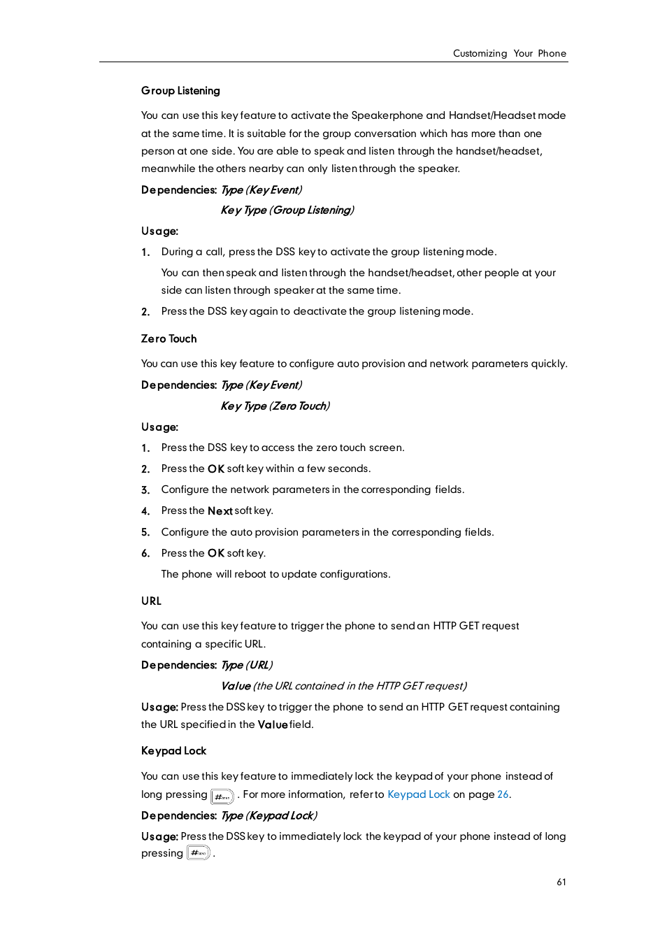 Yealink SIP-T28P User Manual | Page 73 / 158