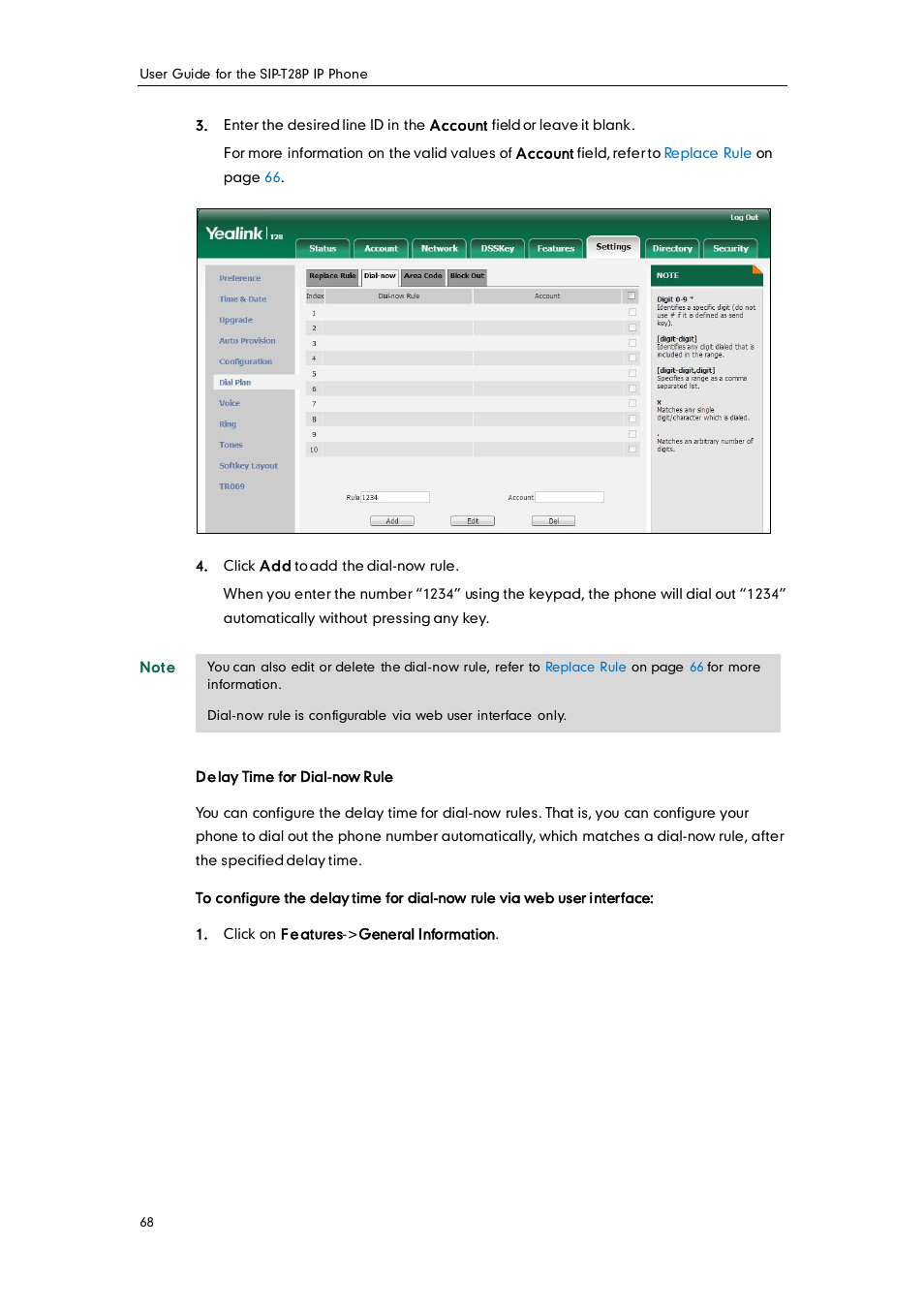 Yealink SIP-T28P User Manual | Page 80 / 158