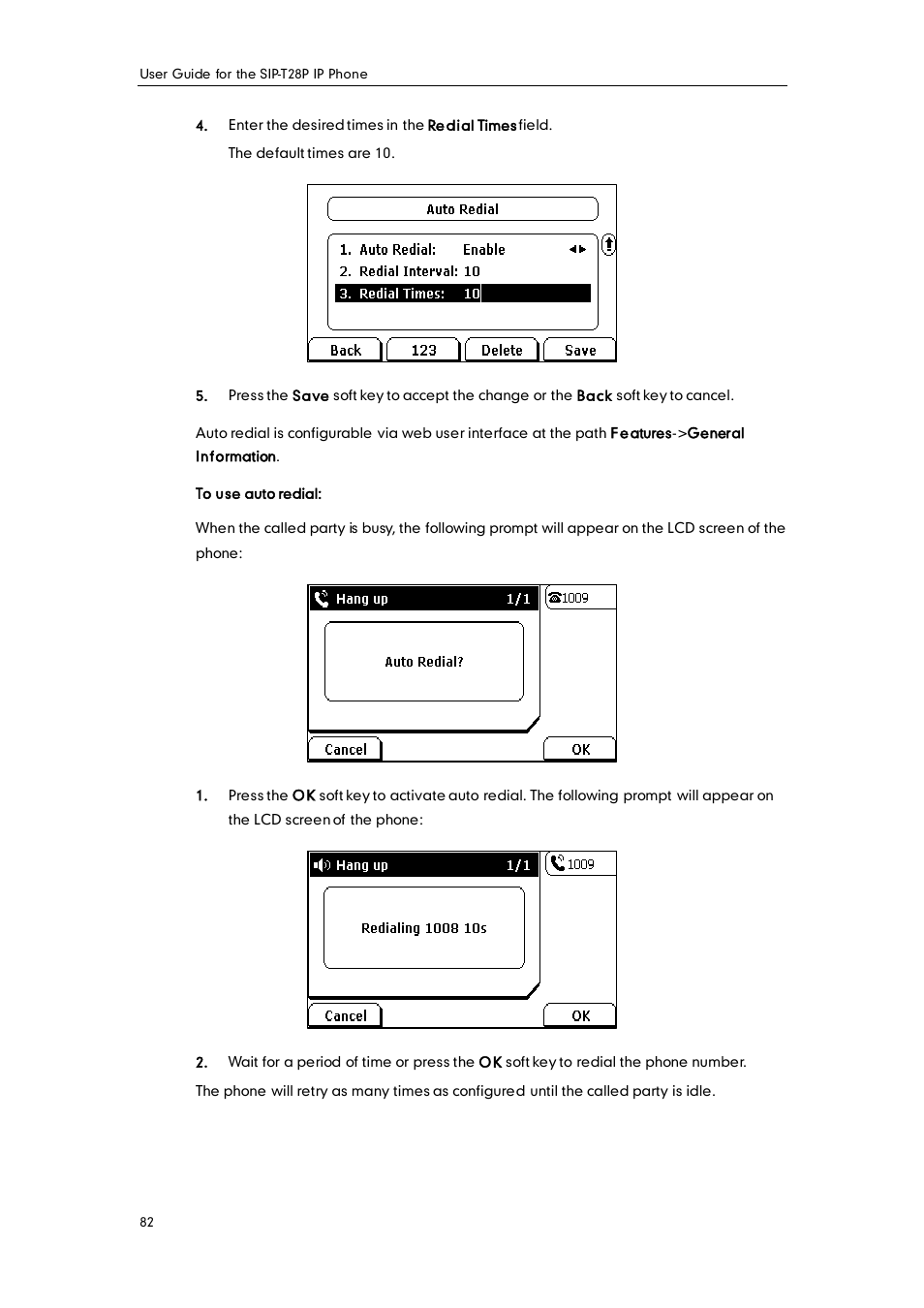 Yealink SIP-T28P User Manual | Page 94 / 158