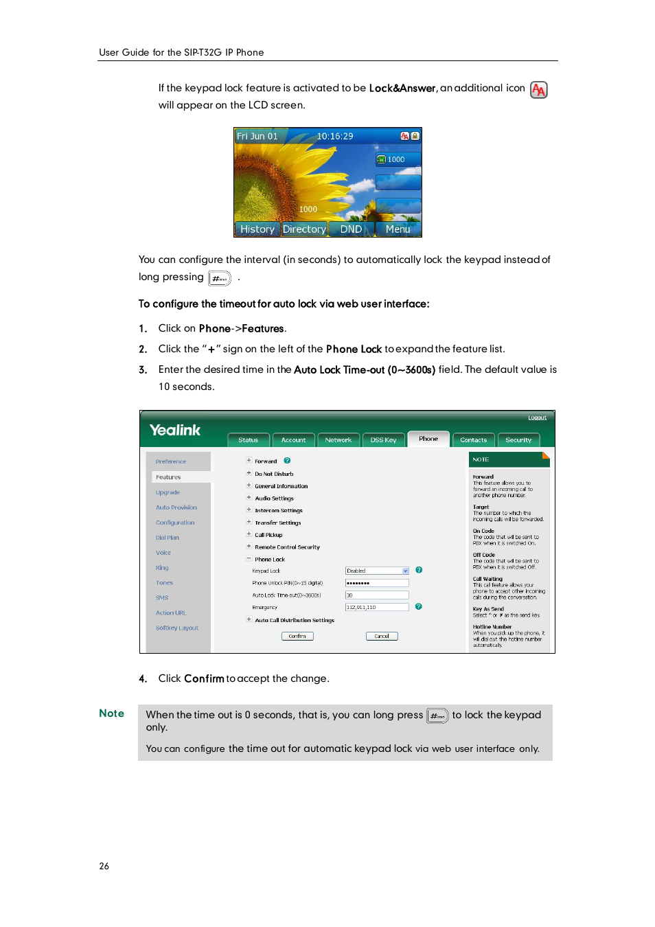 Yealink SIP-T32G User Manual | Page 36 / 118