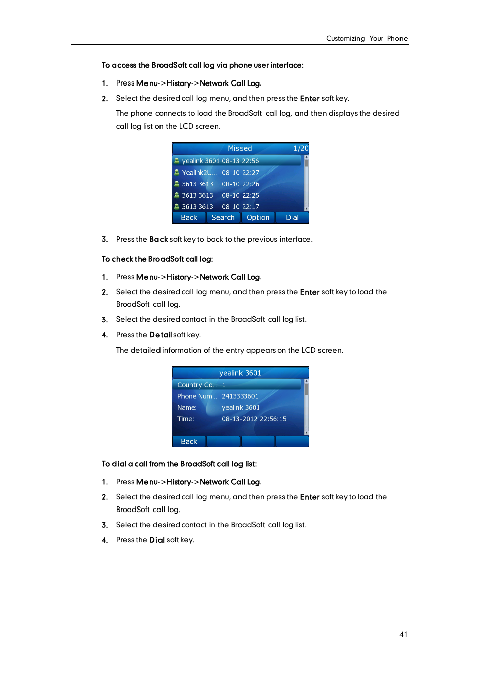 Yealink SIP-T32G User Manual | Page 51 / 118