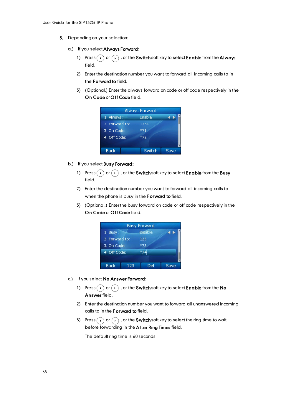 Yealink SIP-T32G User Manual | Page 78 / 118