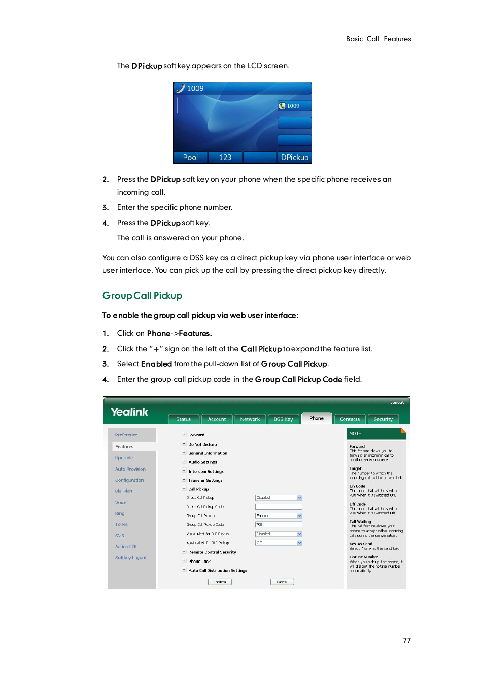 Yealink SIP-T32G User Manual | Page 87 / 118