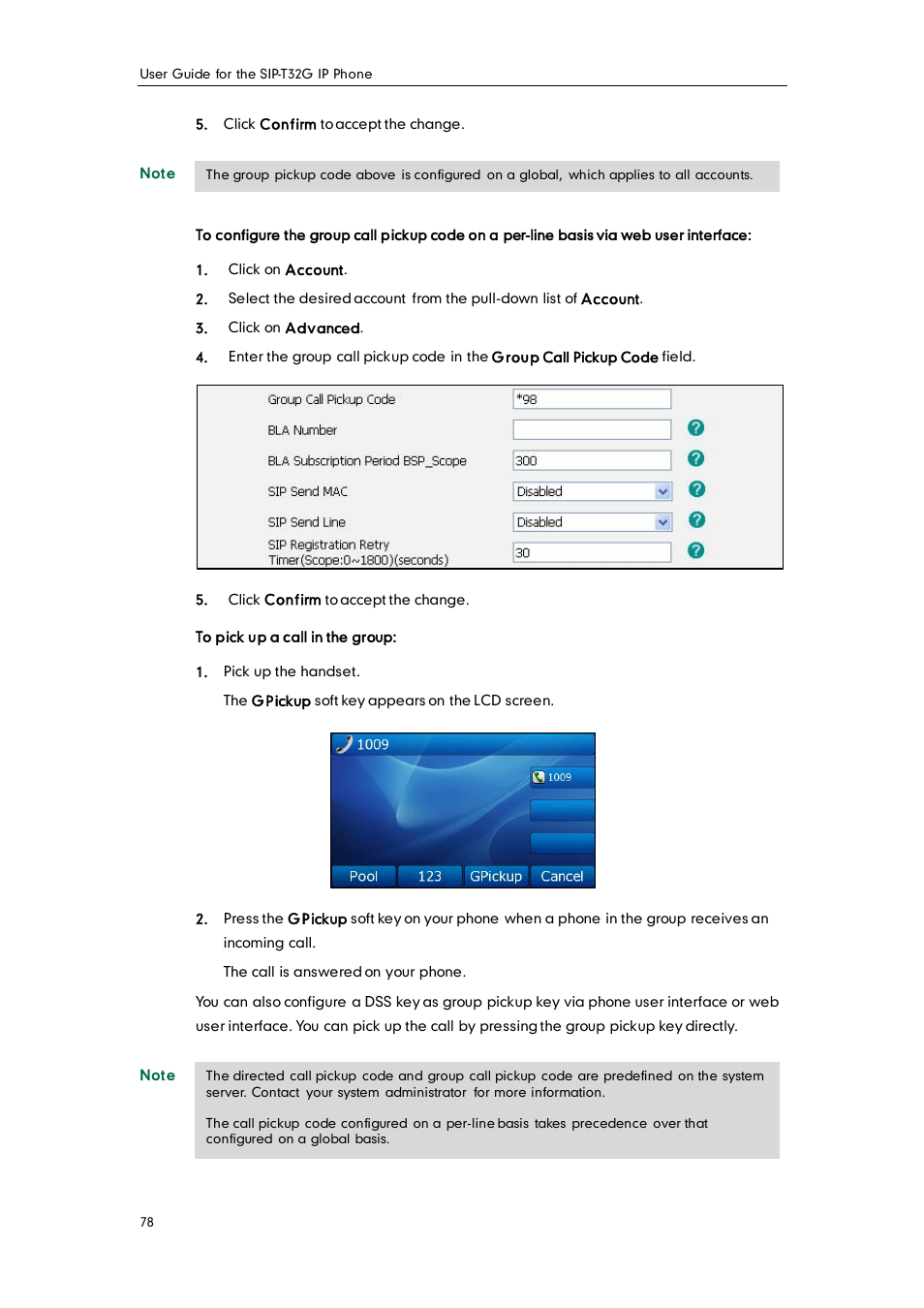 Yealink SIP-T32G User Manual | Page 88 / 118