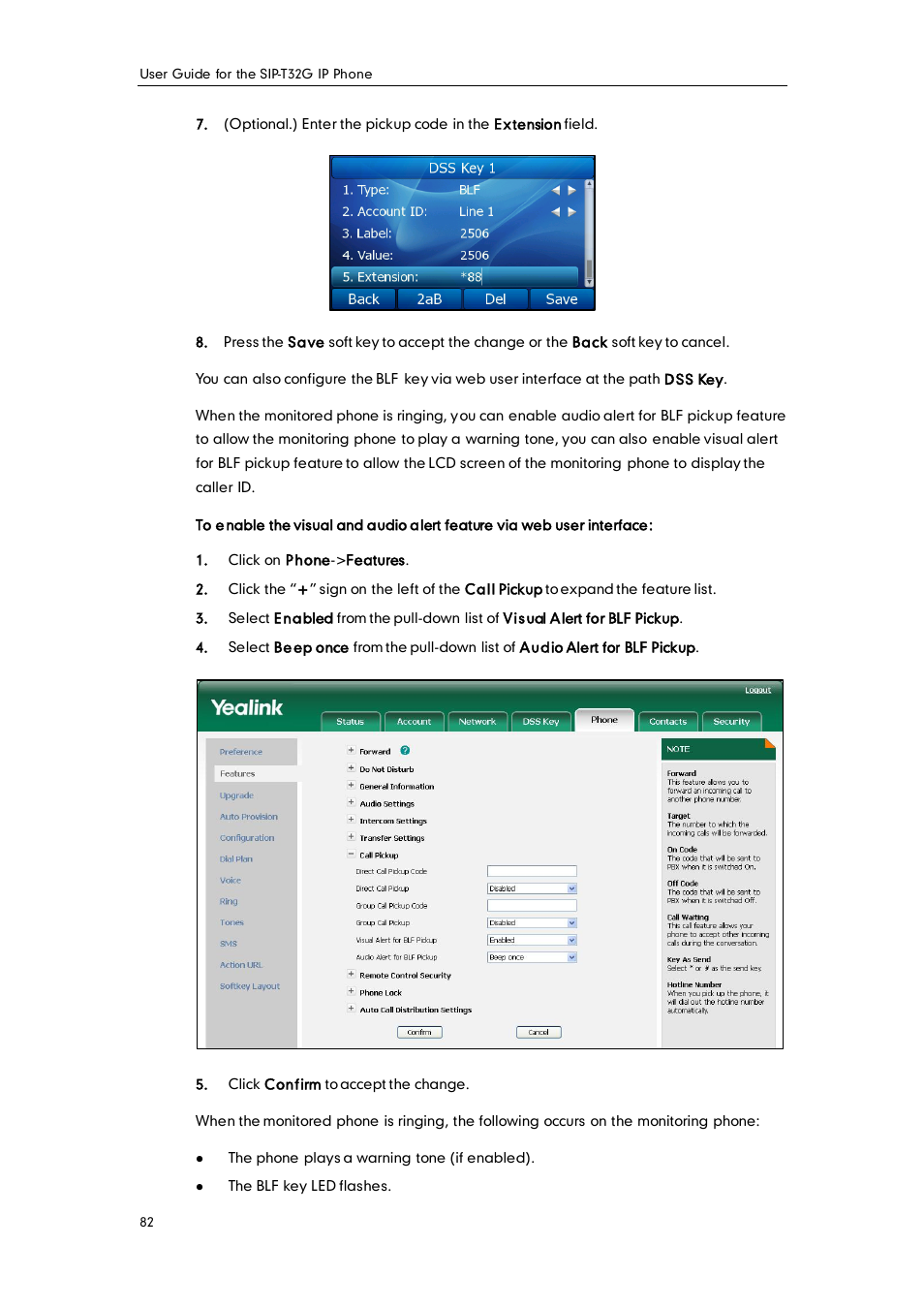 Yealink SIP-T32G User Manual | Page 92 / 118