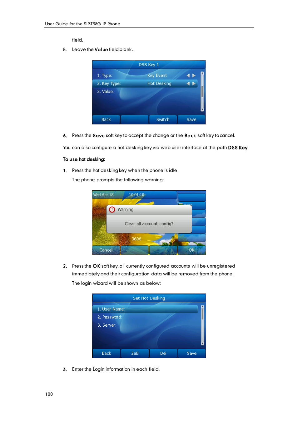 Yealink SIP-T38G User Manual | Page 110 / 132