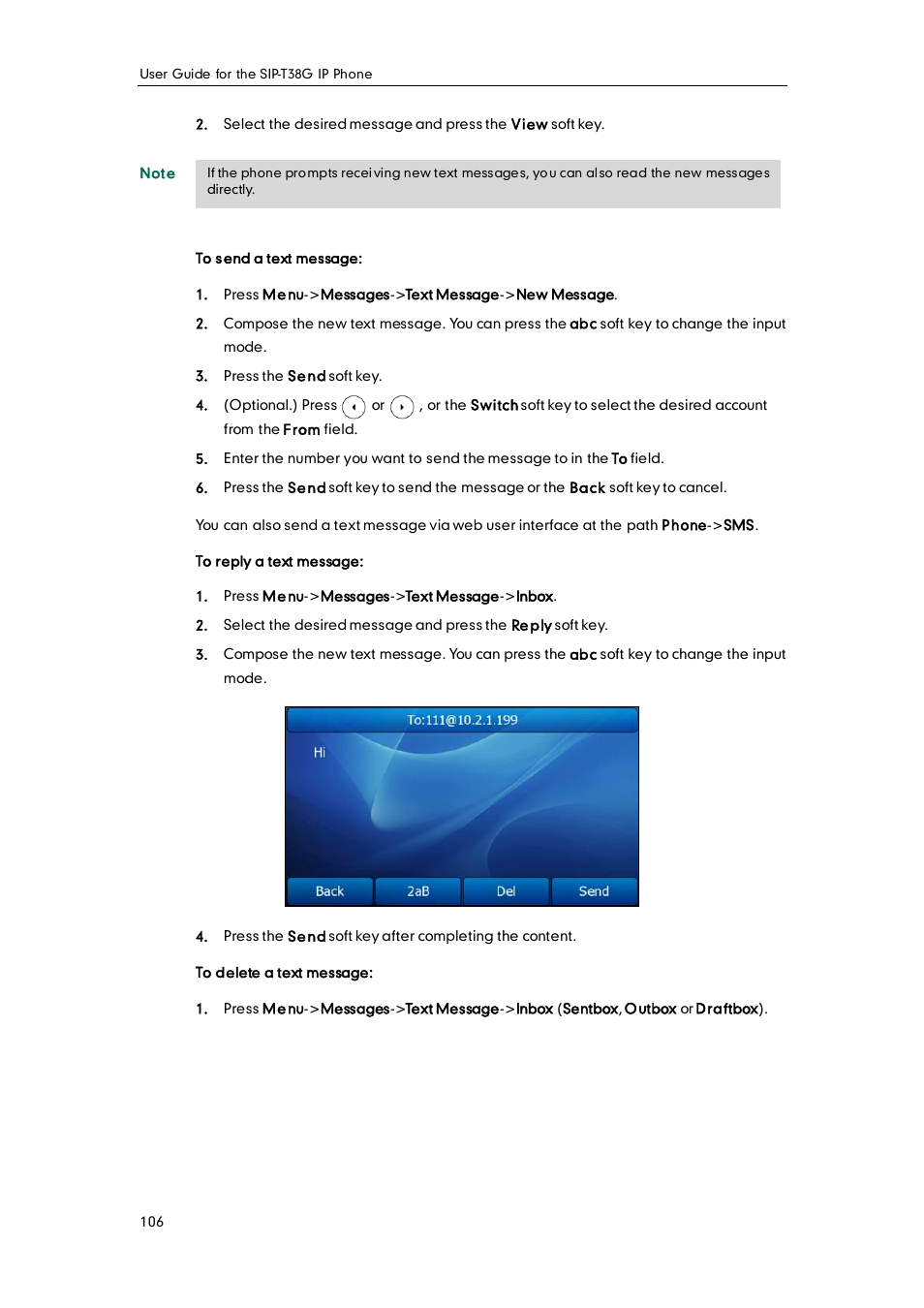 Yealink SIP-T38G User Manual | Page 116 / 132
