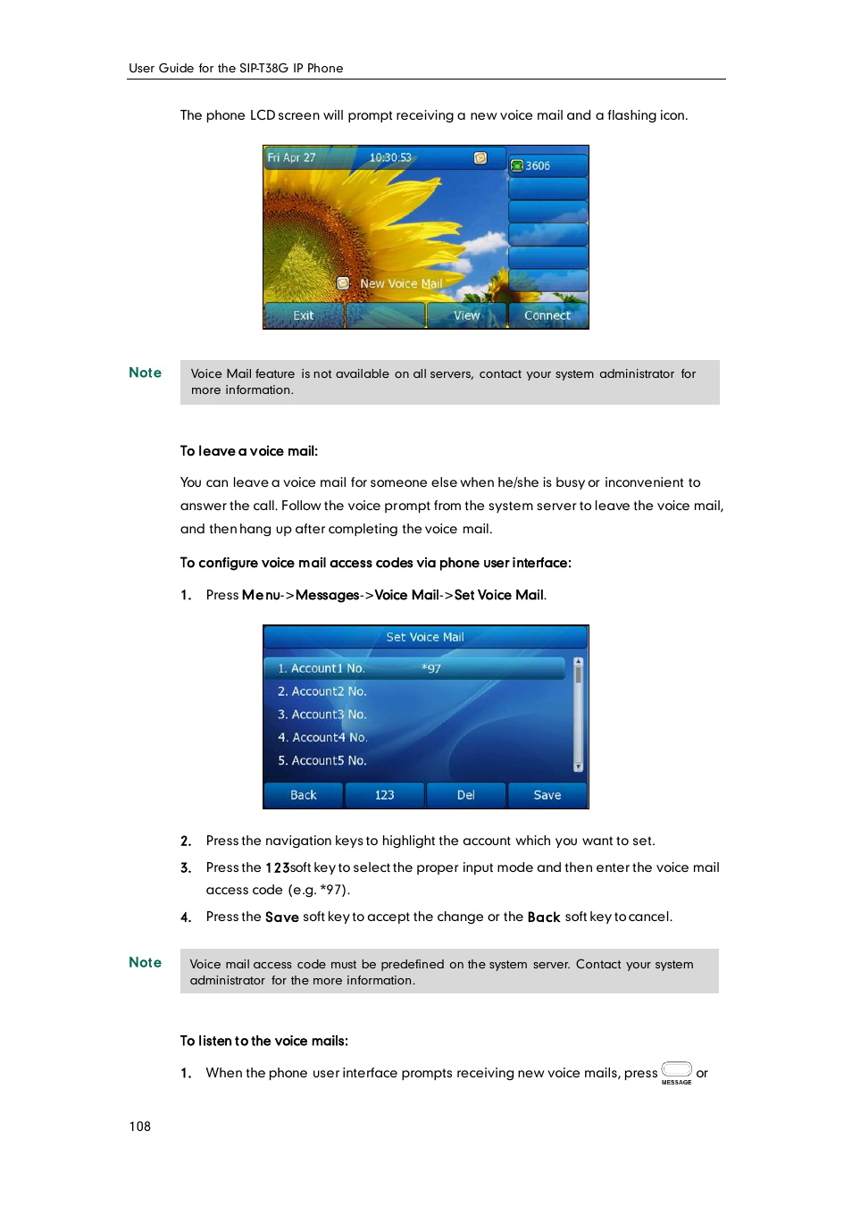 Yealink SIP-T38G User Manual | Page 118 / 132