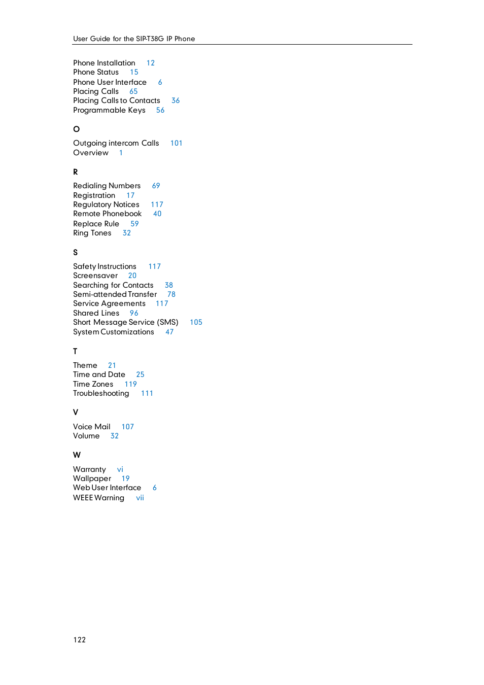 Yealink SIP-T38G User Manual | Page 132 / 132