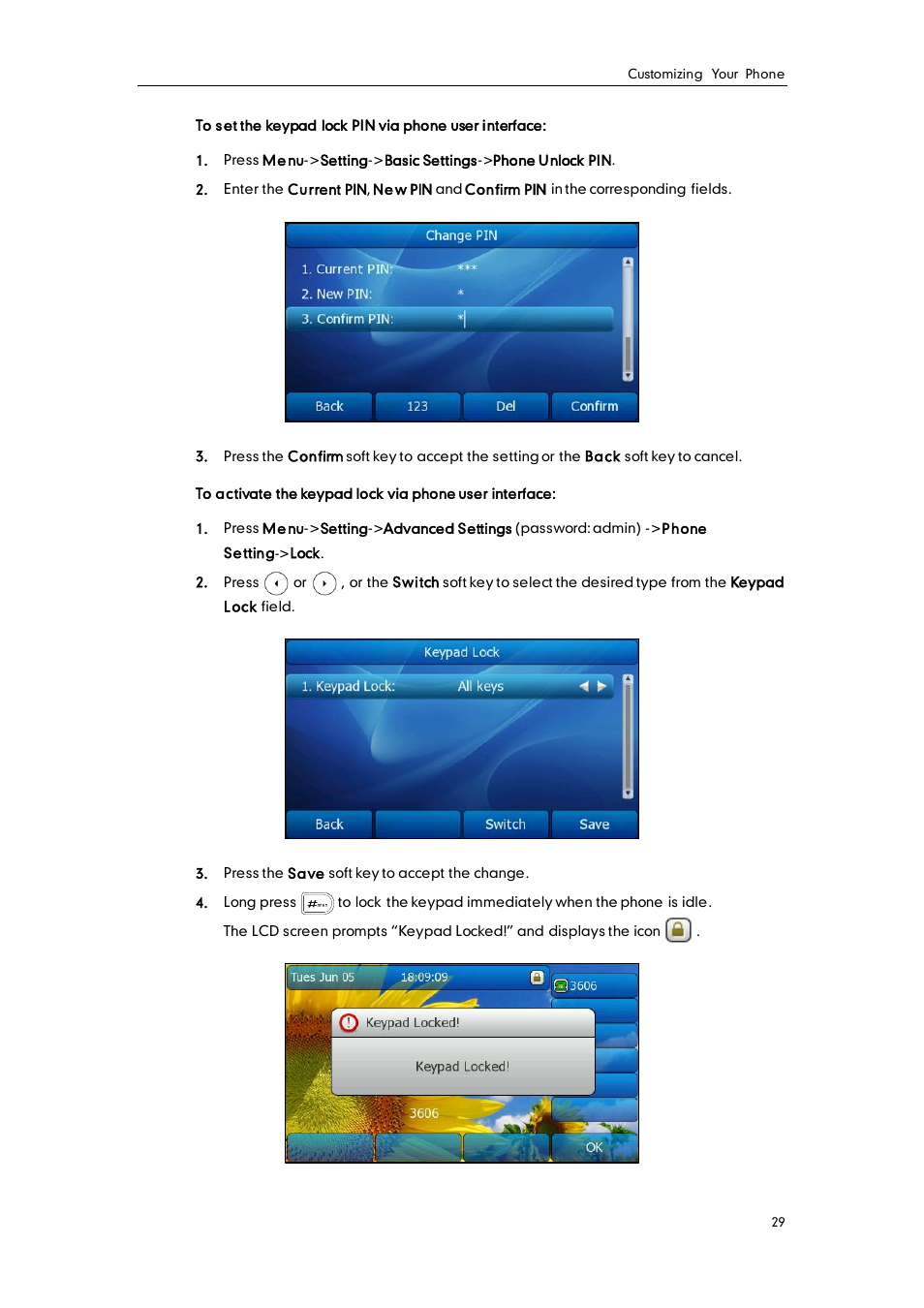 Yealink SIP-T38G User Manual | Page 39 / 132