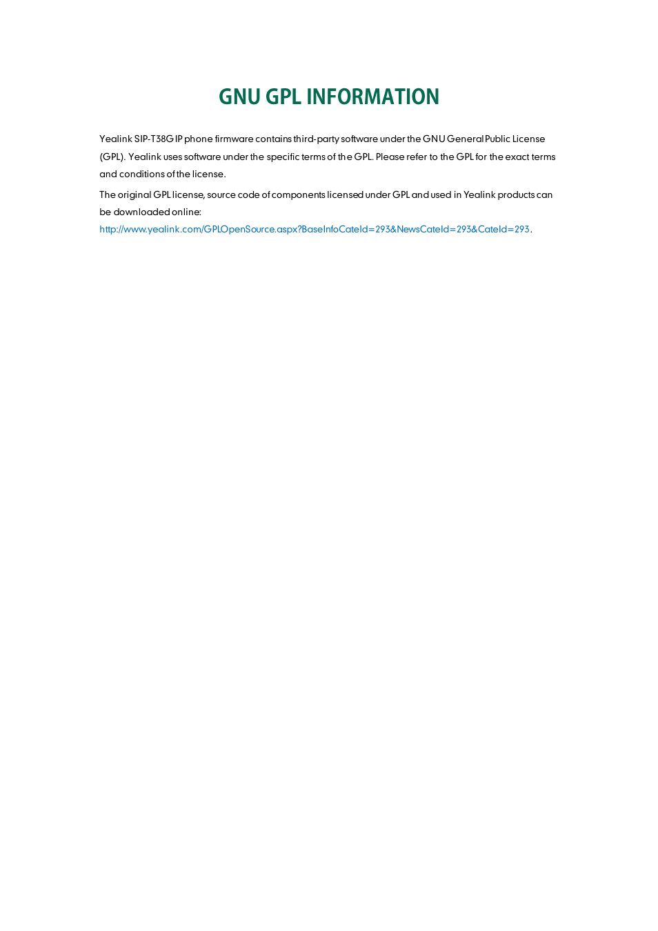 Yealink SIP-T38G User Manual | Page 4 / 132