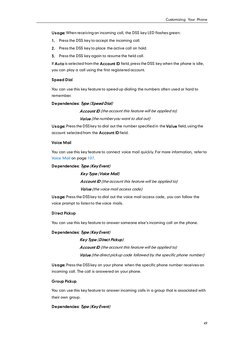 Yealink SIP-T38G User Manual | Page 59 / 132
