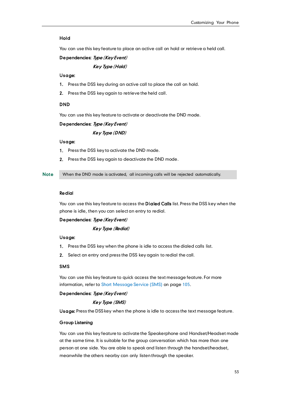 Yealink SIP-T38G User Manual | Page 63 / 132