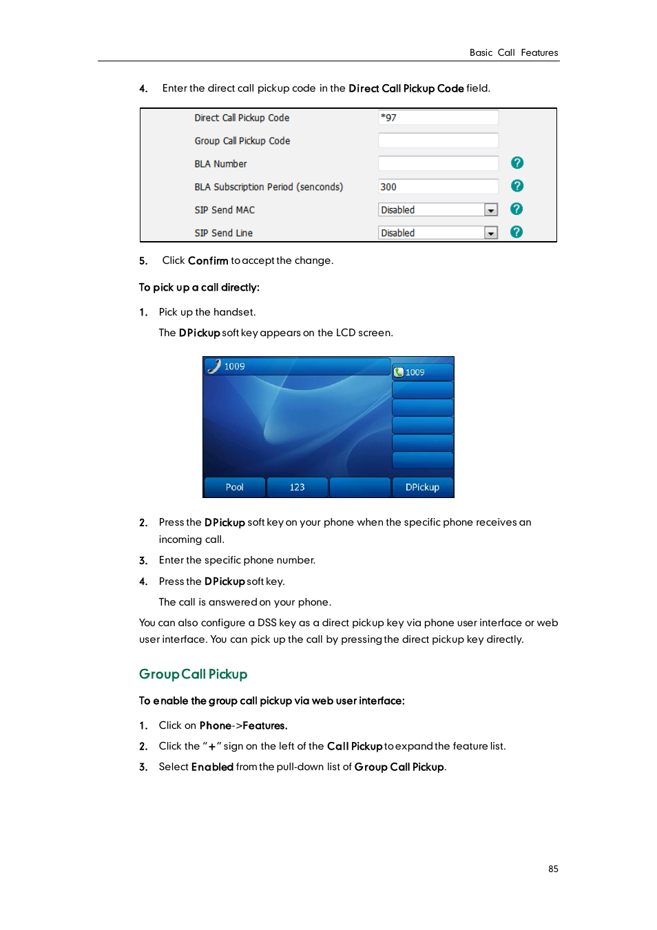 Yealink SIP-T38G User Manual | Page 95 / 132