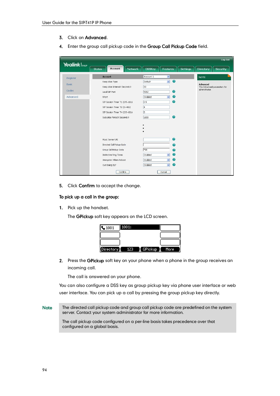 Yealink SIP-T41P User Manual | Page 104 / 142