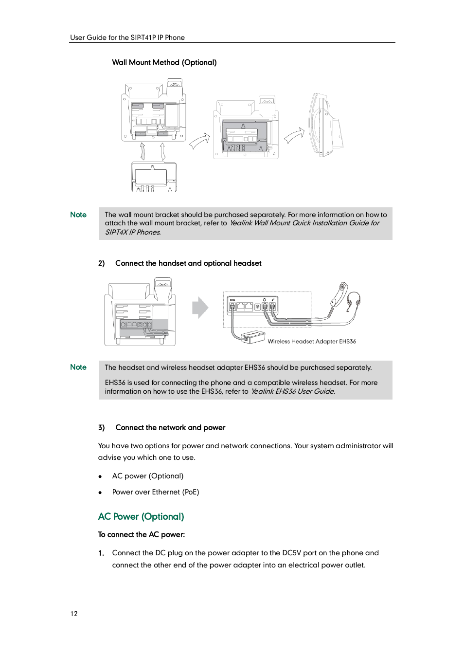 Yealink SIP-T41P User Manual | Page 22 / 142