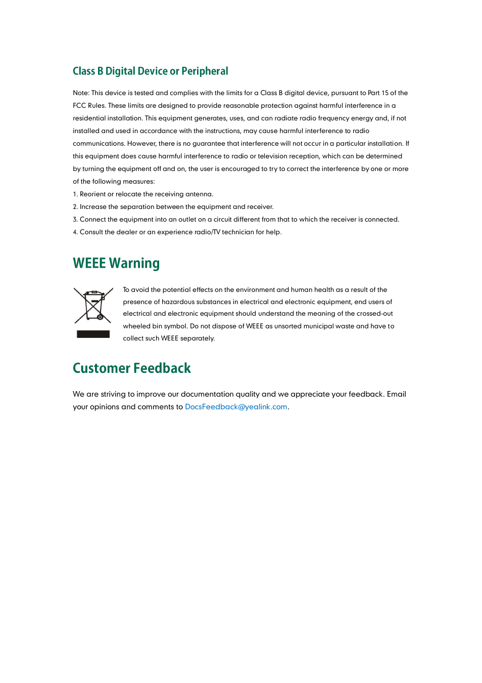 Yealink SIP-T41P User Manual | Page 3 / 142