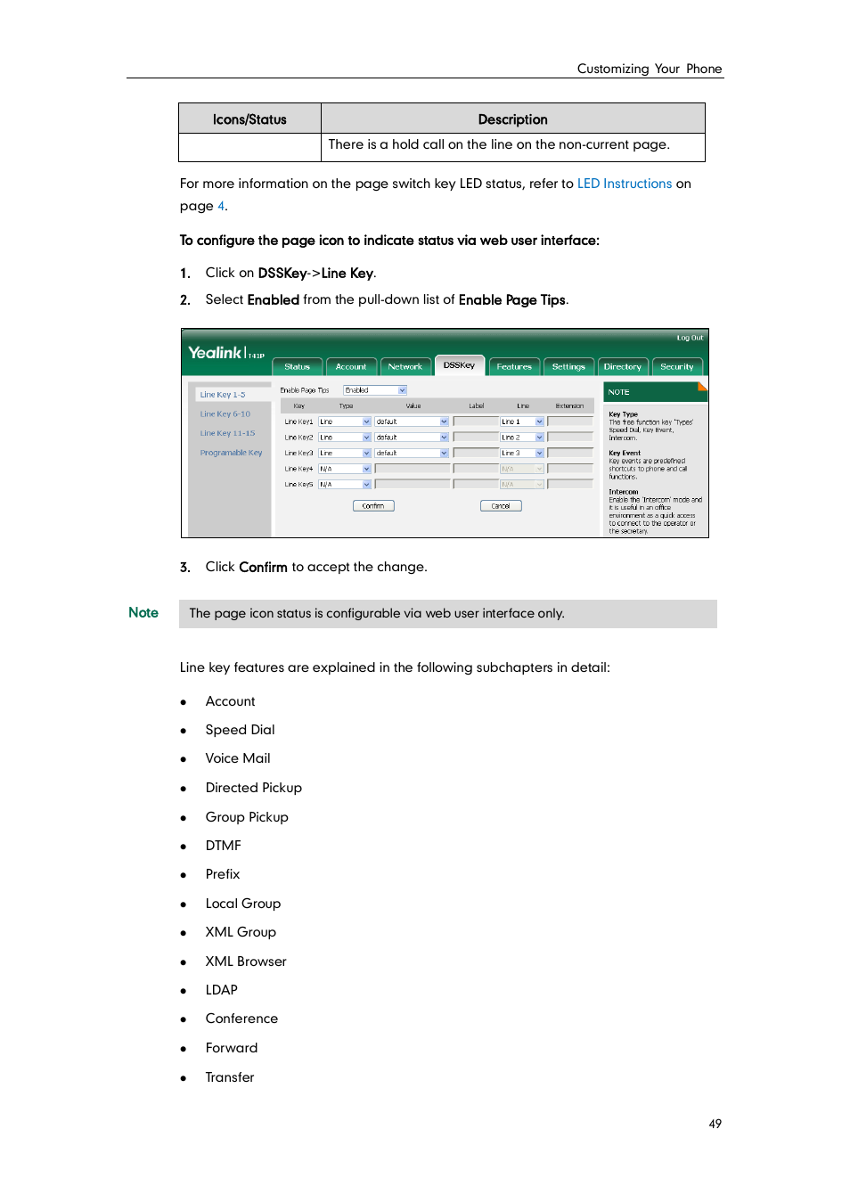 Yealink SIP-T41P User Manual | Page 59 / 142