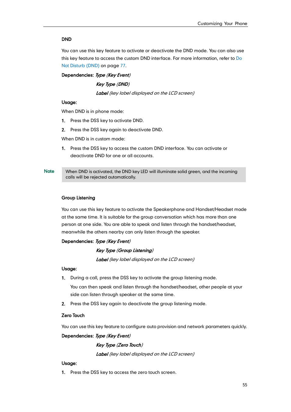 Yealink SIP-T41P User Manual | Page 65 / 142