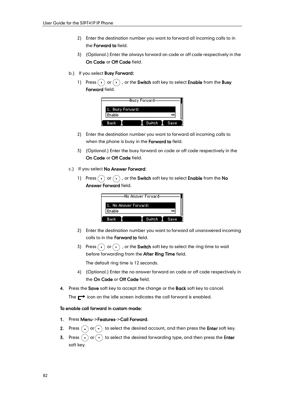 Yealink SIP-T41P User Manual | Page 92 / 142