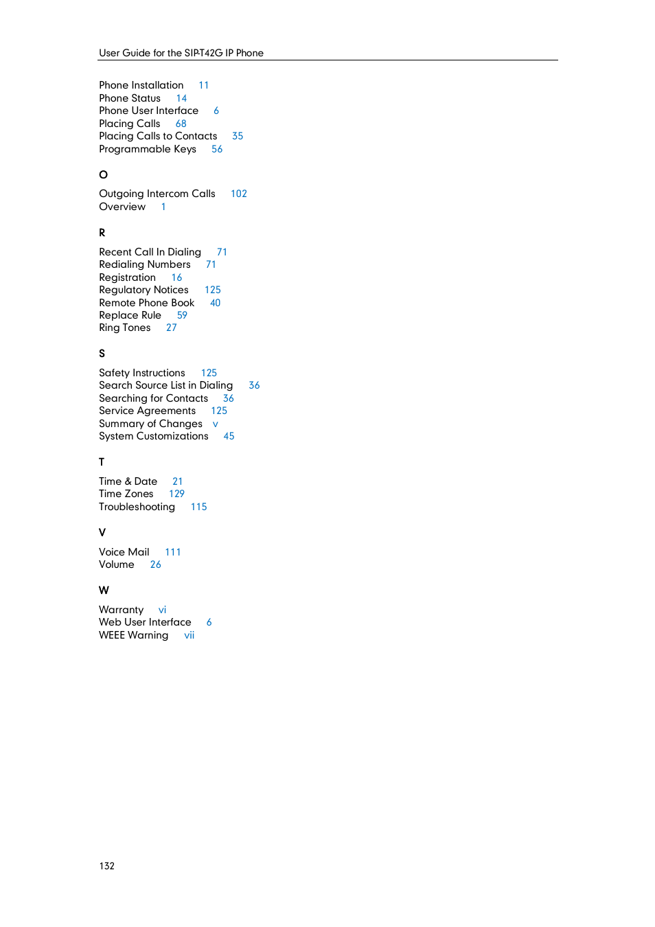 Yealink SIP-T42G User Manual | Page 142 / 142