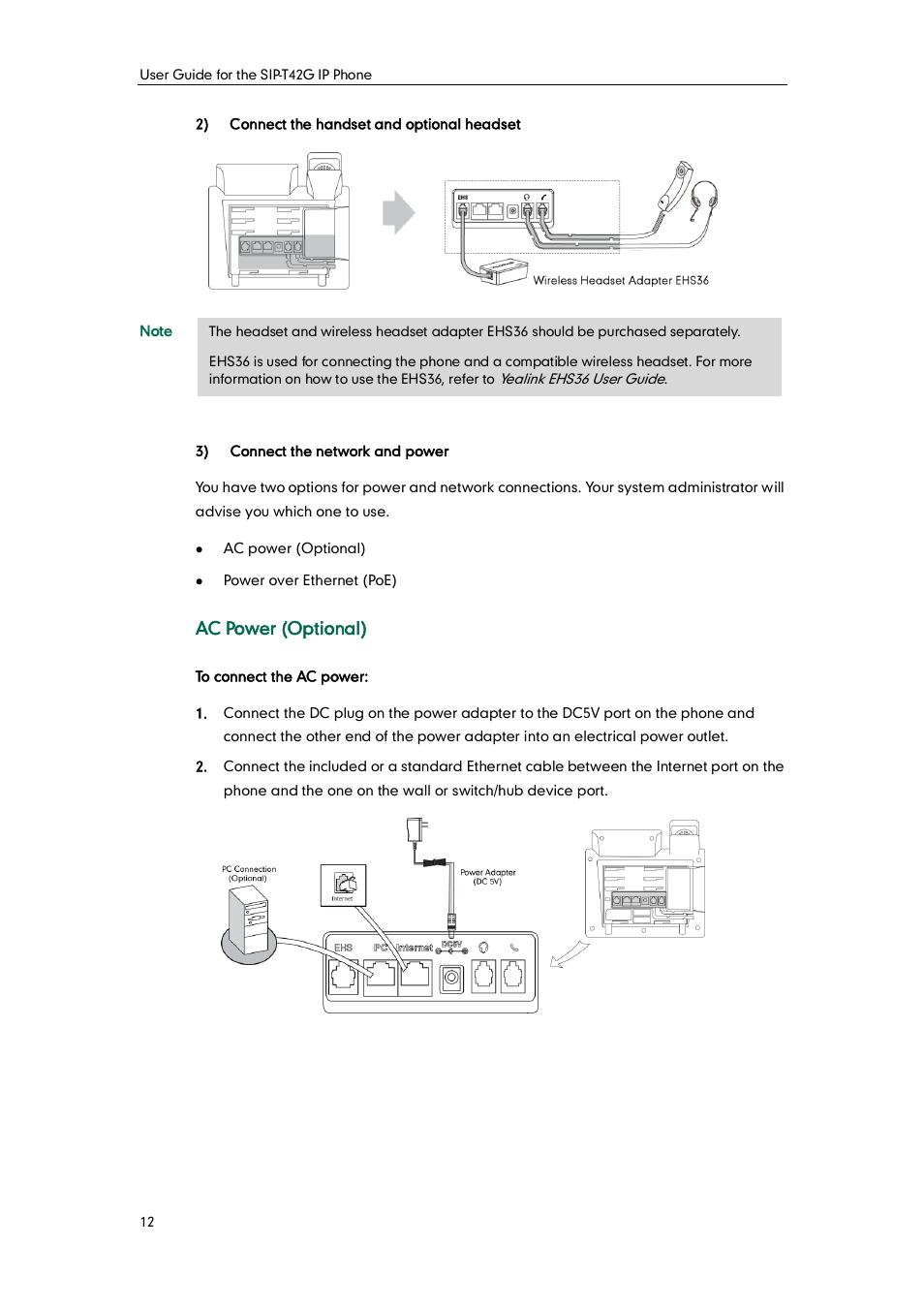 Yealink SIP-T42G User Manual | Page 22 / 142