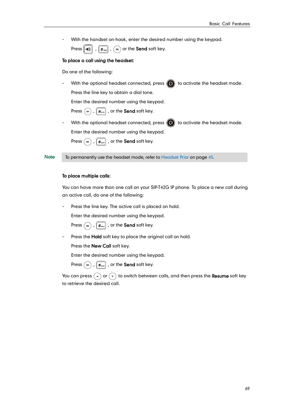 Yealink SIP-T42G User Manual | Page 79 / 142