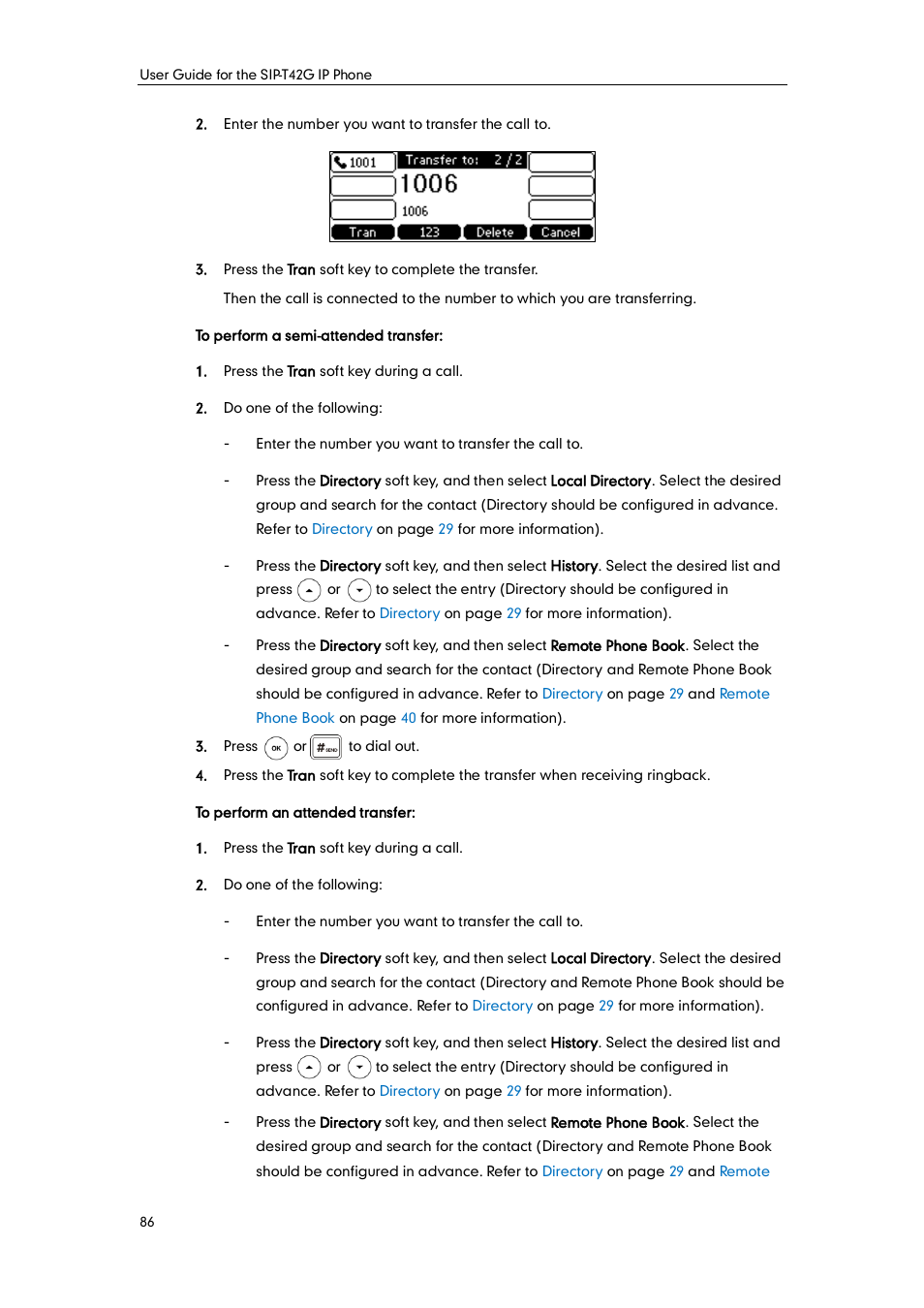Yealink SIP-T42G User Manual | Page 96 / 142