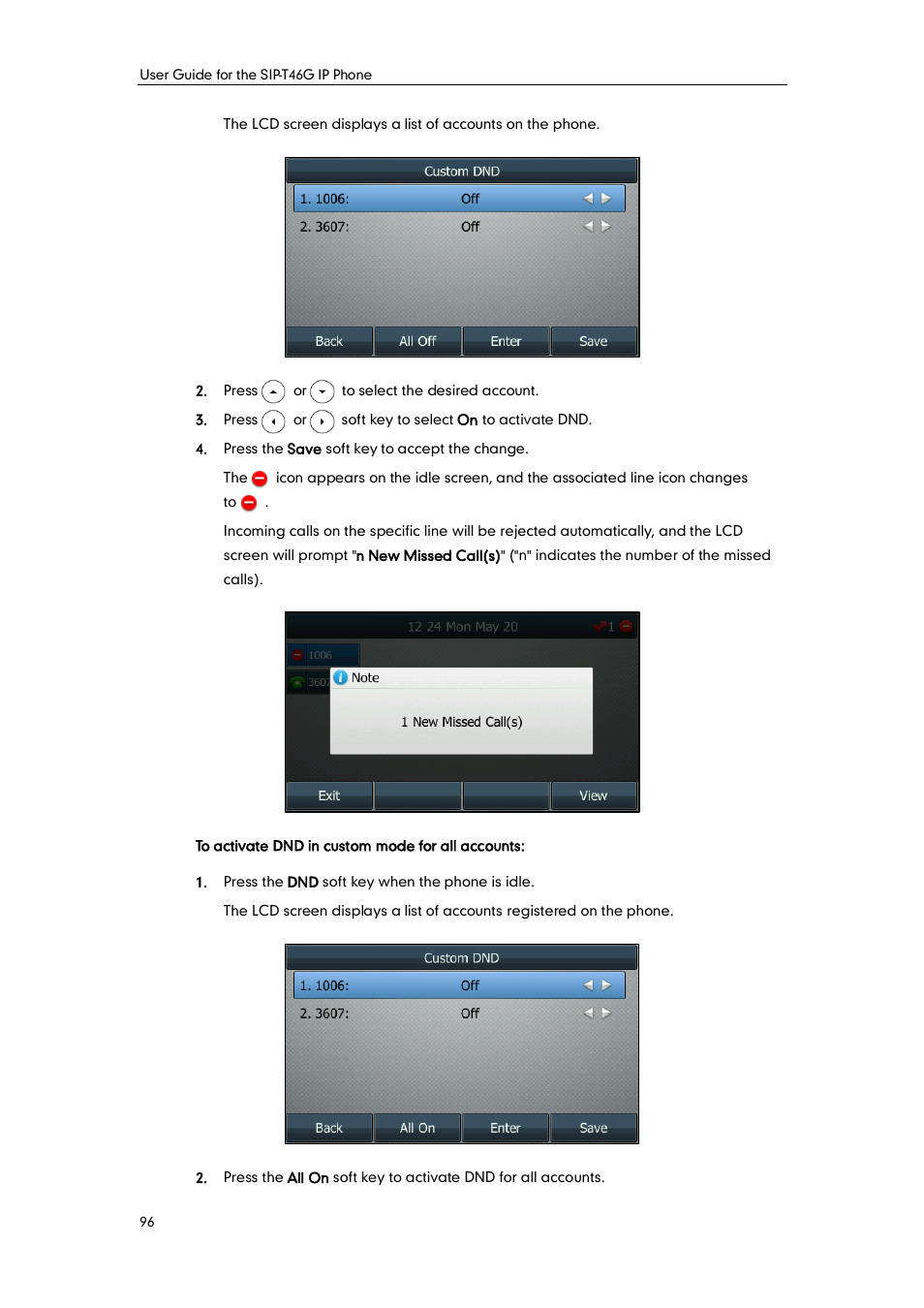 Yealink SIP-T46G User Manual | Page 106 / 168