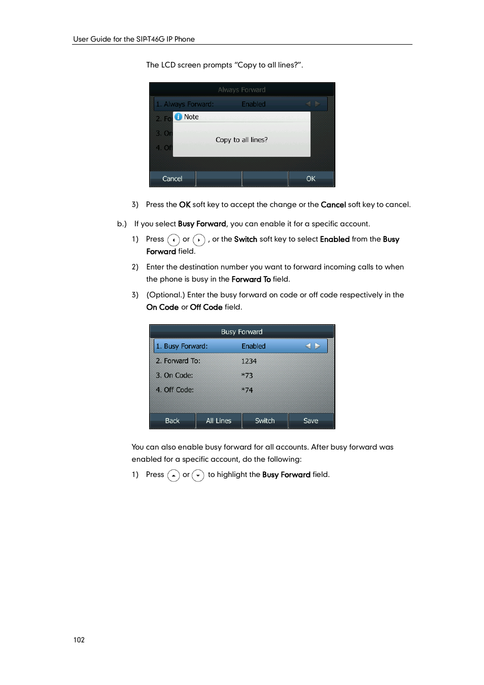 Yealink SIP-T46G User Manual | Page 112 / 168