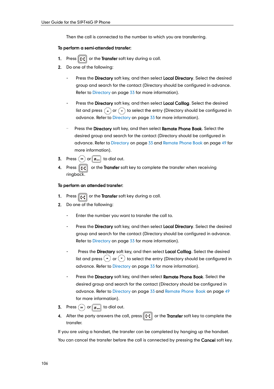 Yealink SIP-T46G User Manual | Page 116 / 168