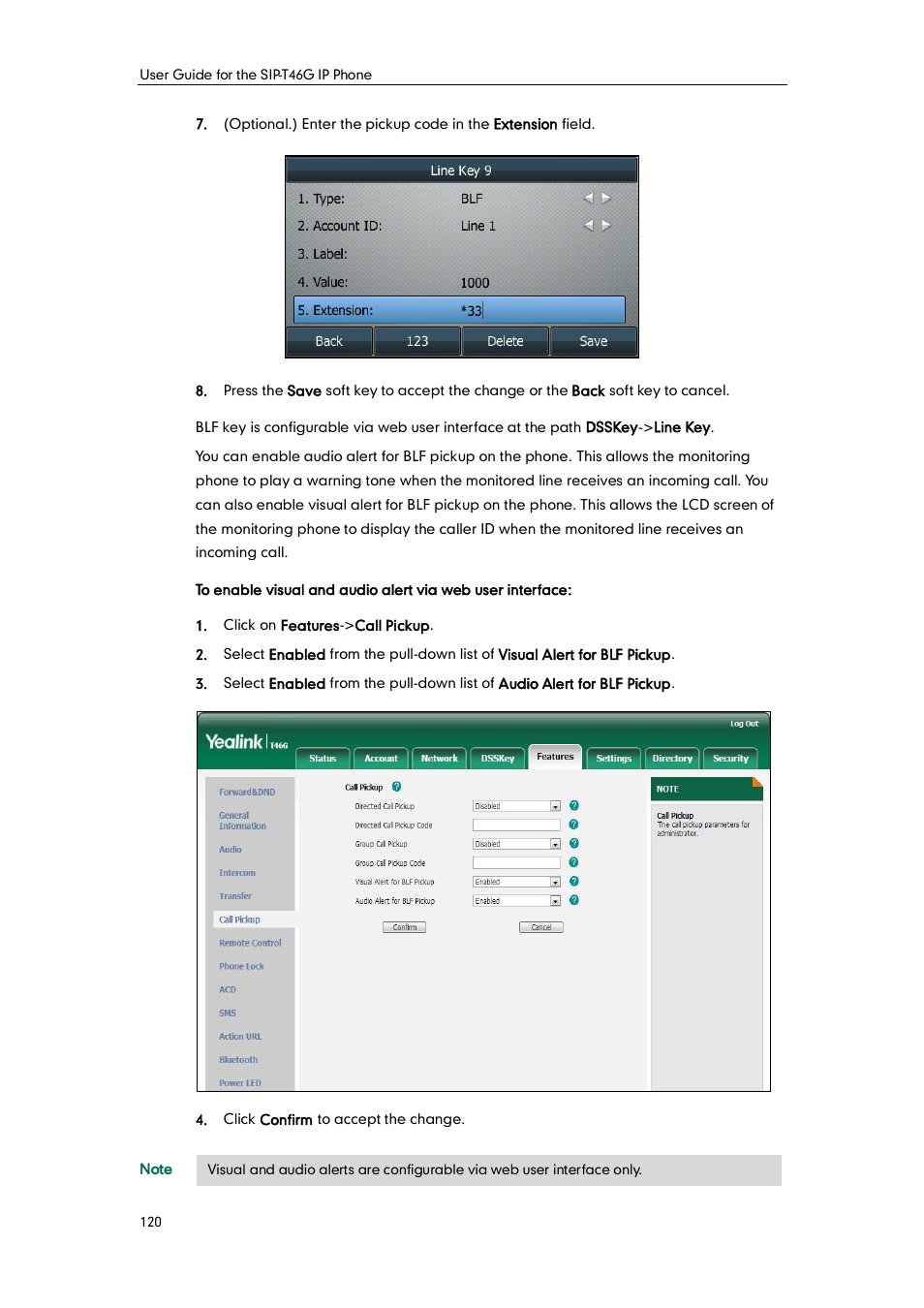 Yealink SIP-T46G User Manual | Page 130 / 168