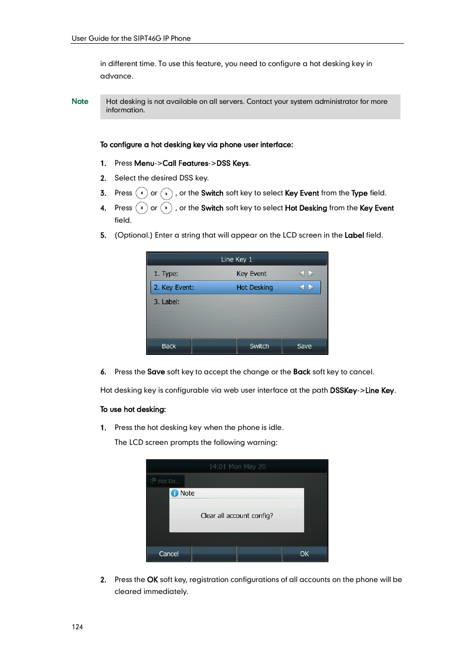 Yealink SIP-T46G User Manual | Page 134 / 168