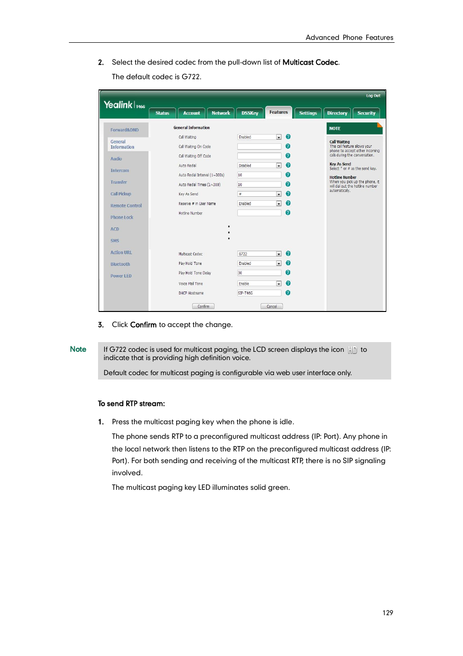 Yealink SIP-T46G User Manual | Page 139 / 168