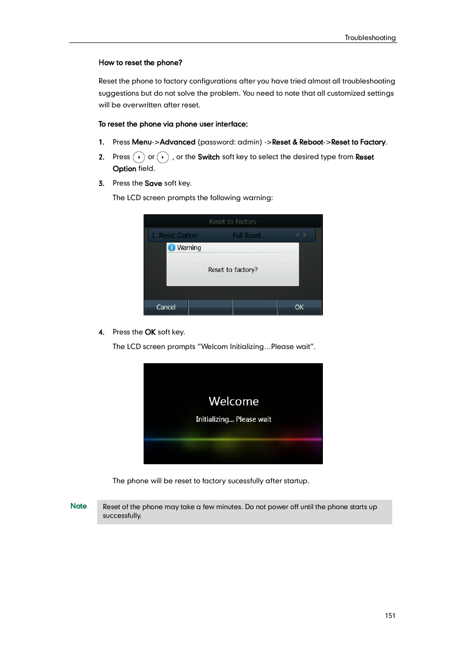 Yealink SIP-T46G User Manual | Page 161 / 168