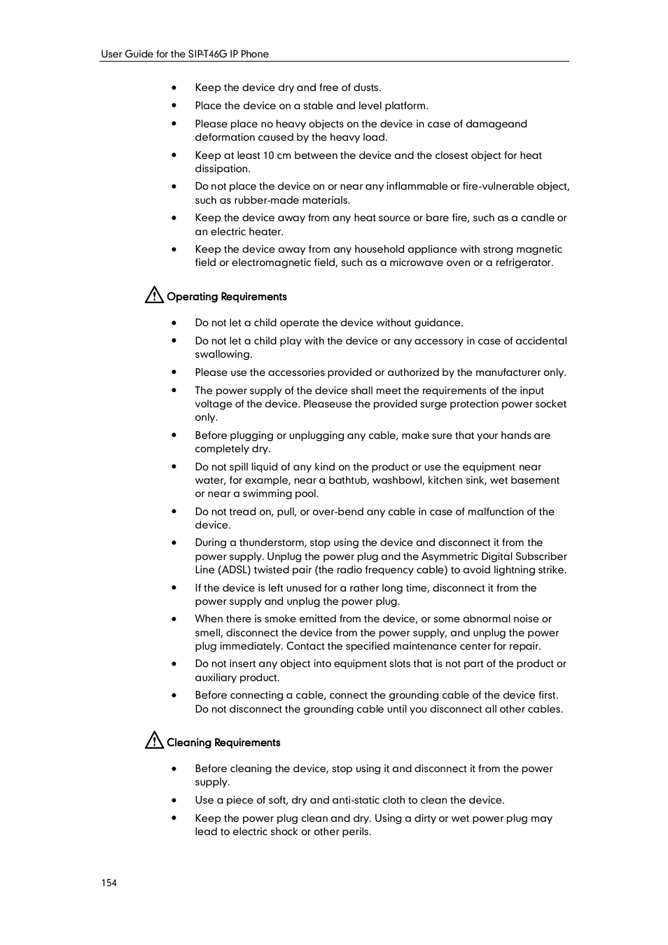 Yealink SIP-T46G User Manual | Page 164 / 168