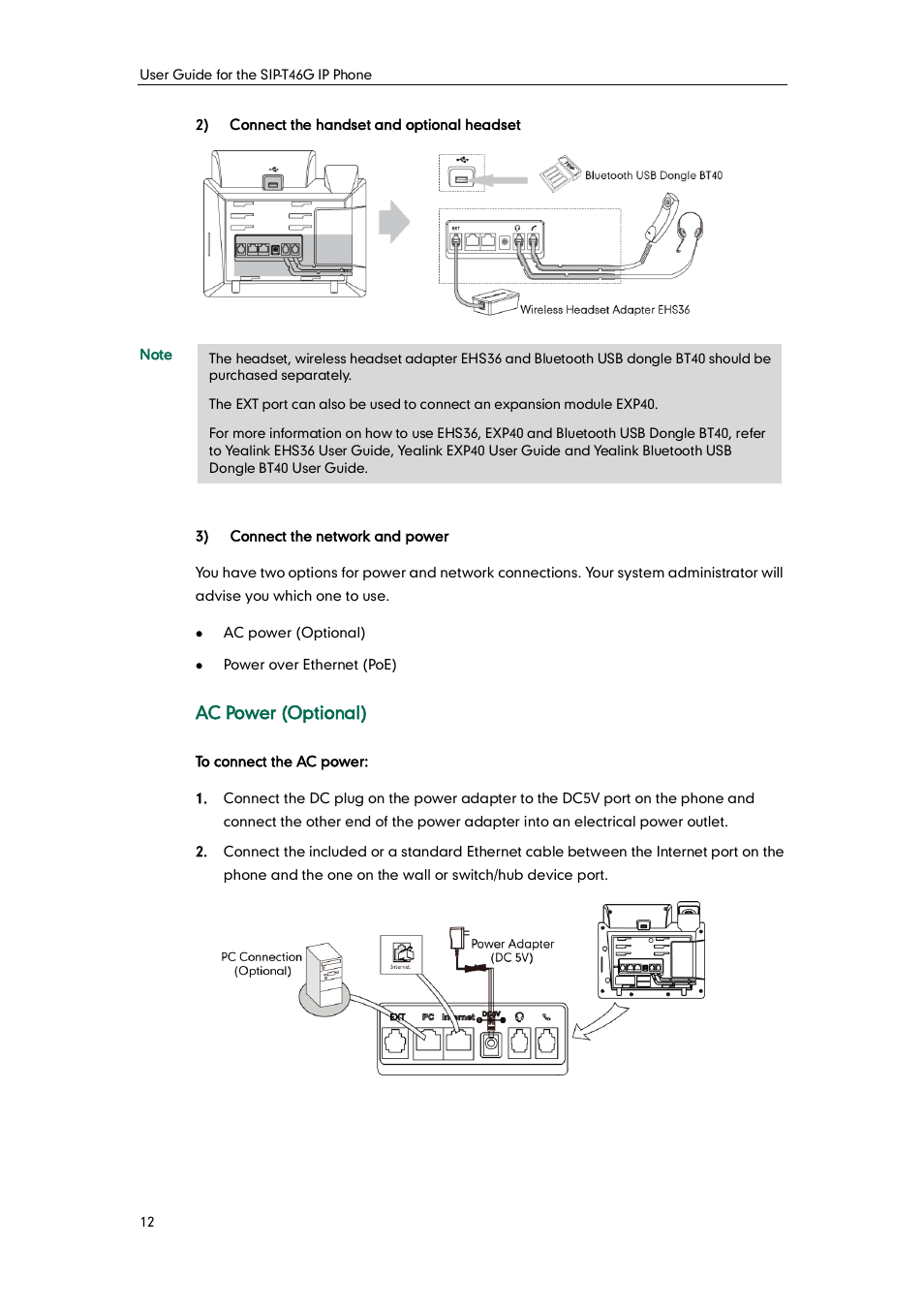 Yealink SIP-T46G User Manual | Page 22 / 168