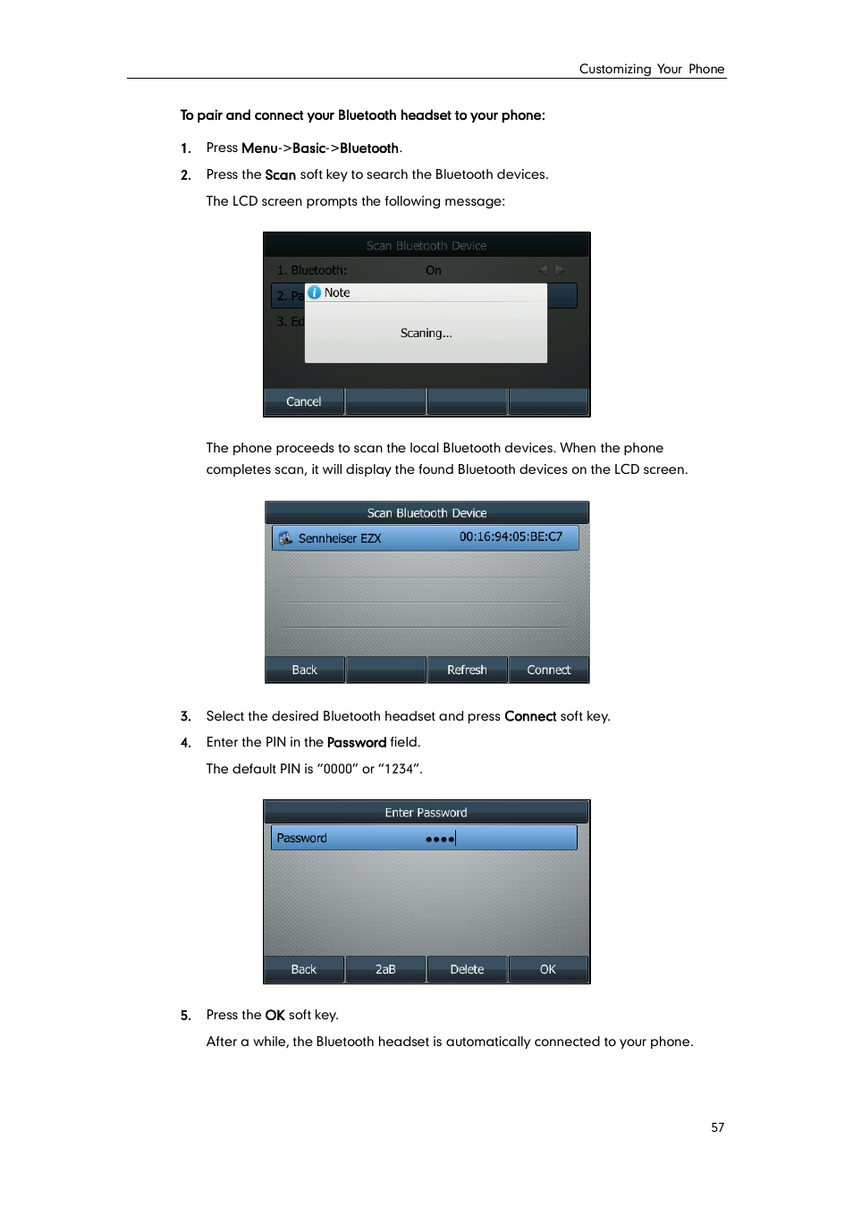 Yealink SIP-T46G User Manual | Page 67 / 168