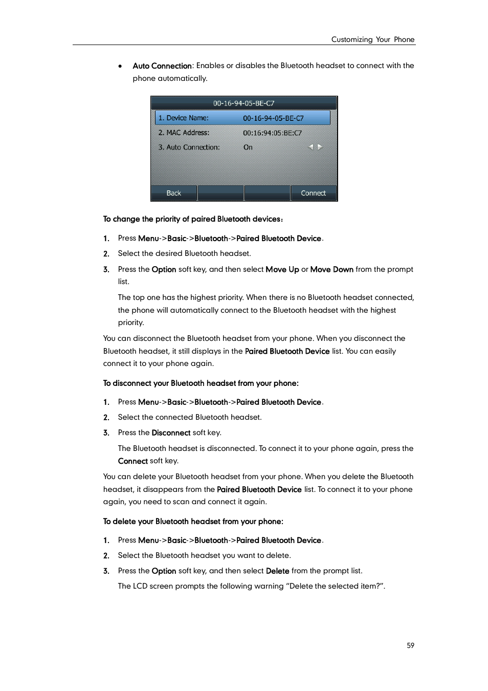 Yealink SIP-T46G User Manual | Page 69 / 168