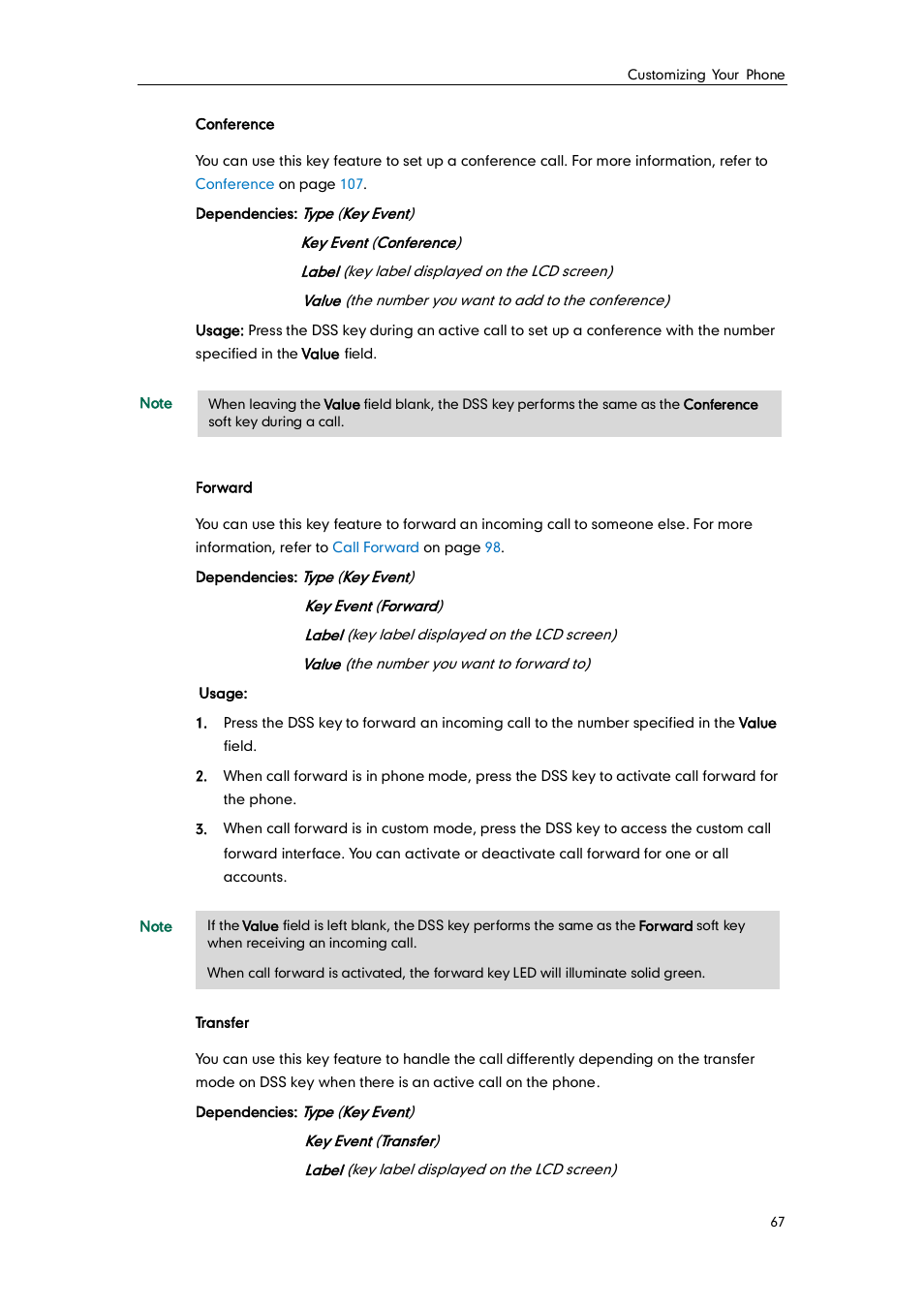 Yealink SIP-T46G User Manual | Page 77 / 168