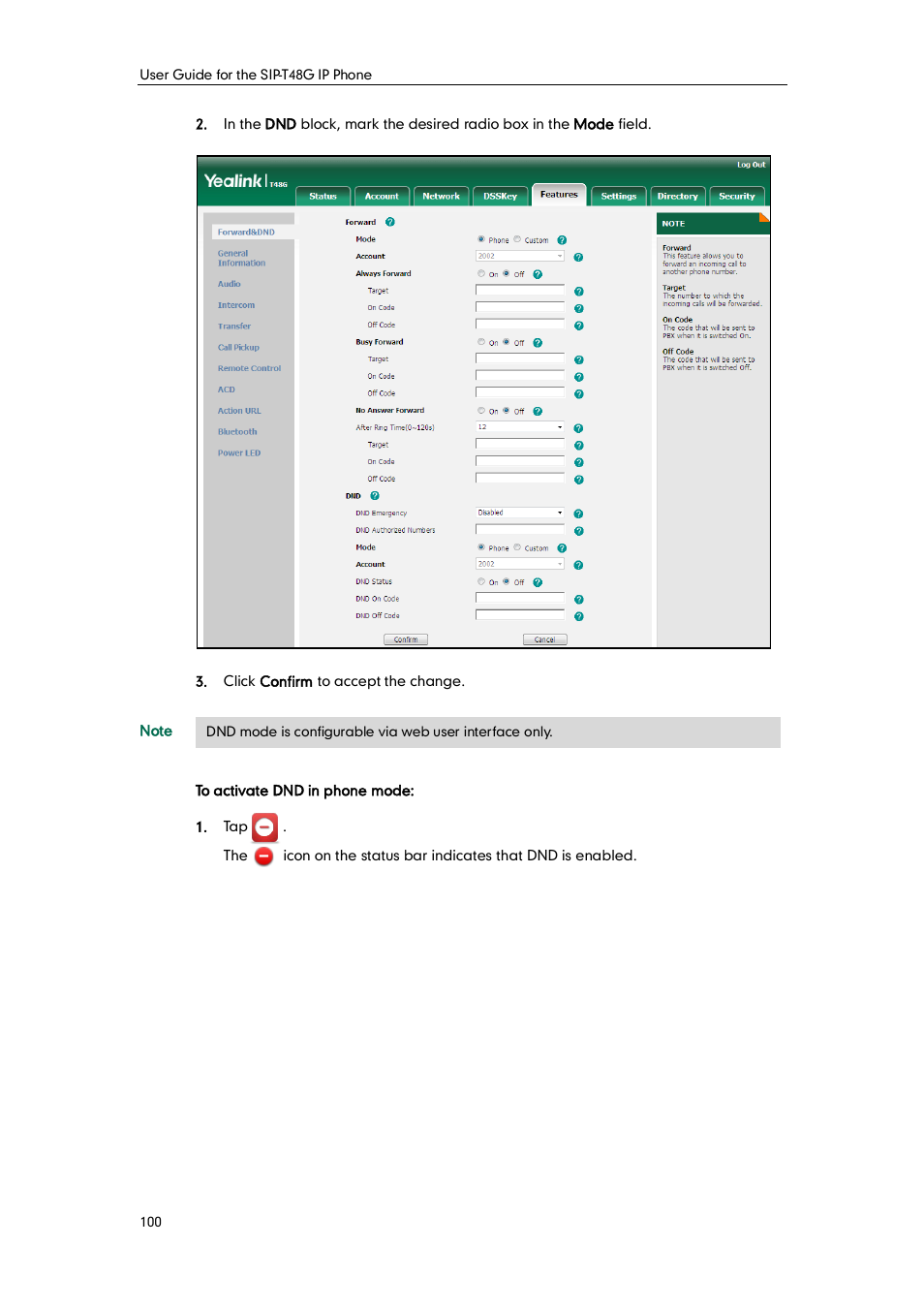 Yealink SIP-T48G User Manual | Page 110 / 170