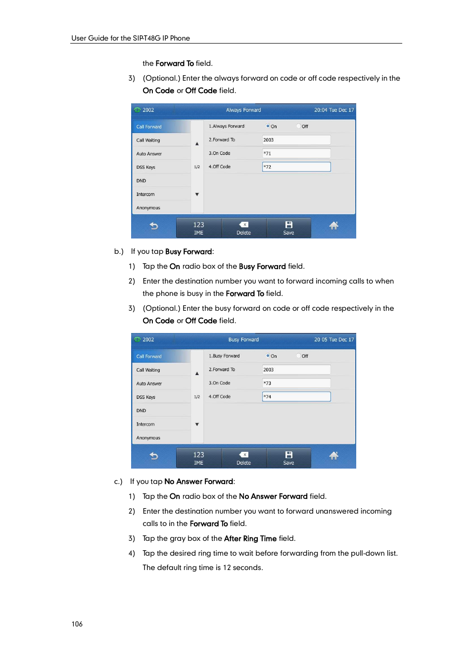 Yealink SIP-T48G User Manual | Page 116 / 170