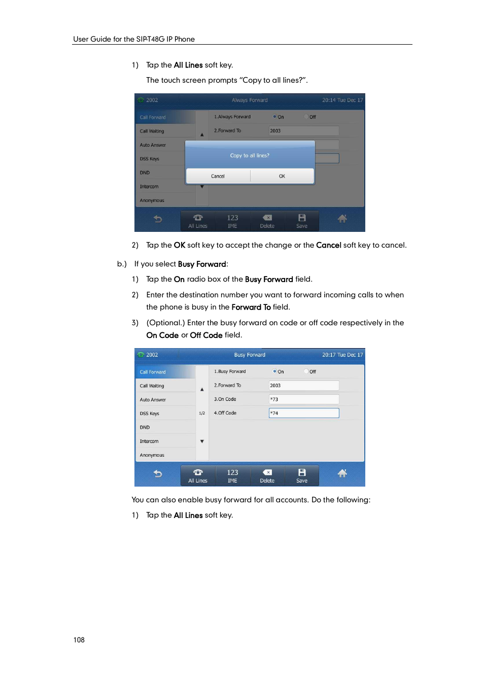 Yealink SIP-T48G User Manual | Page 118 / 170