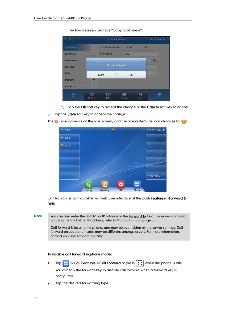 Yealink SIP-T48G User Manual | Page 120 / 170