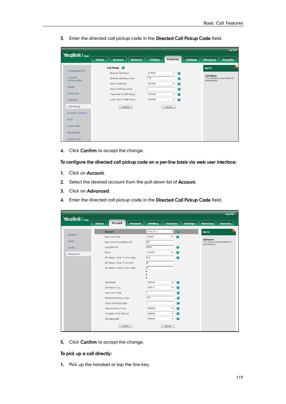 Yealink SIP-T48G User Manual | Page 129 / 170