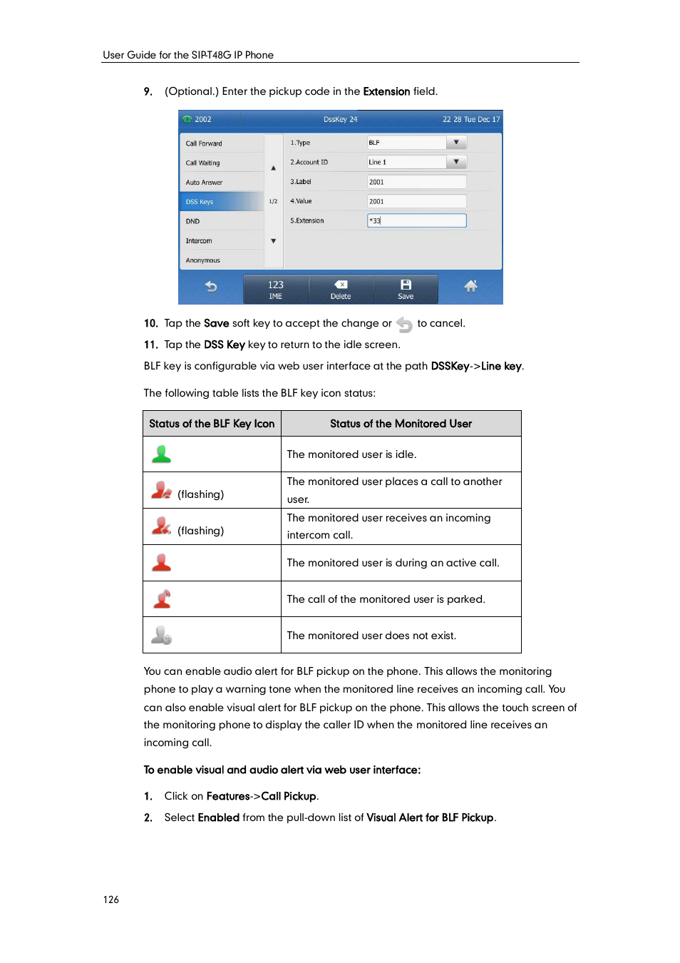 Yealink SIP-T48G User Manual | Page 136 / 170