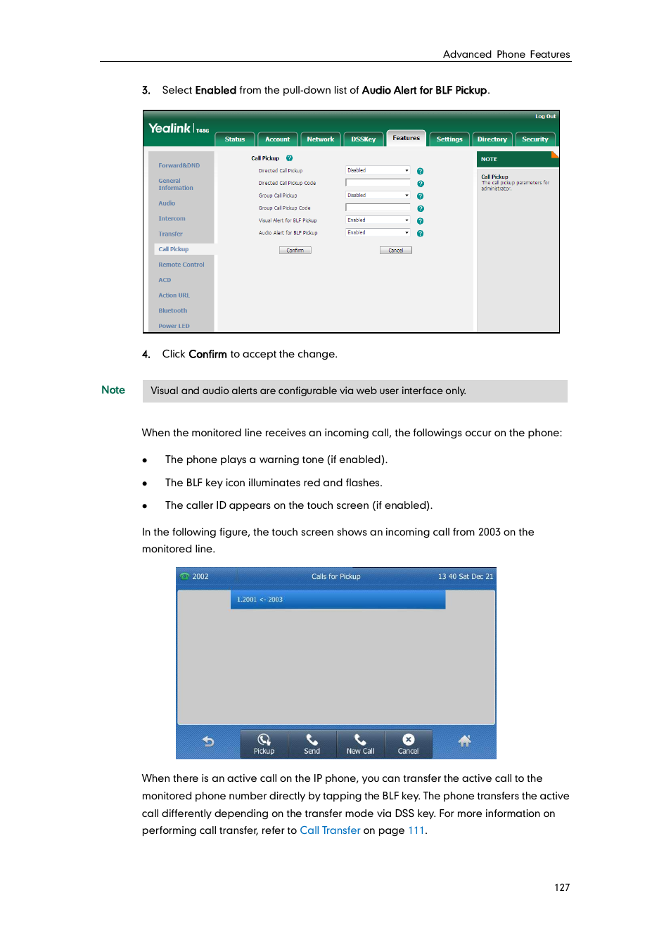 Yealink SIP-T48G User Manual | Page 137 / 170