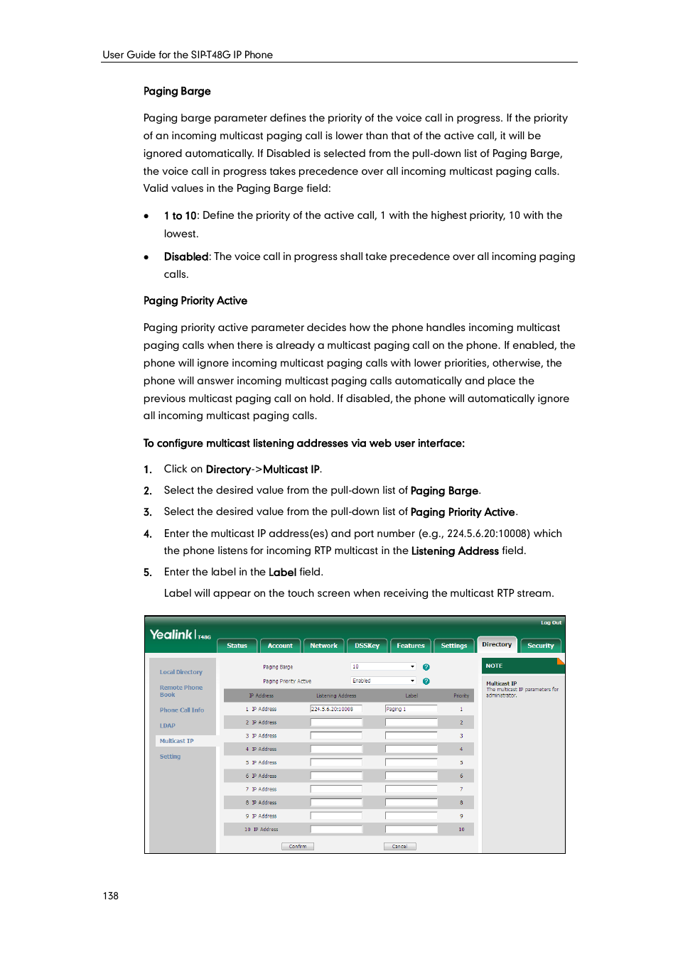 Yealink SIP-T48G User Manual | Page 148 / 170